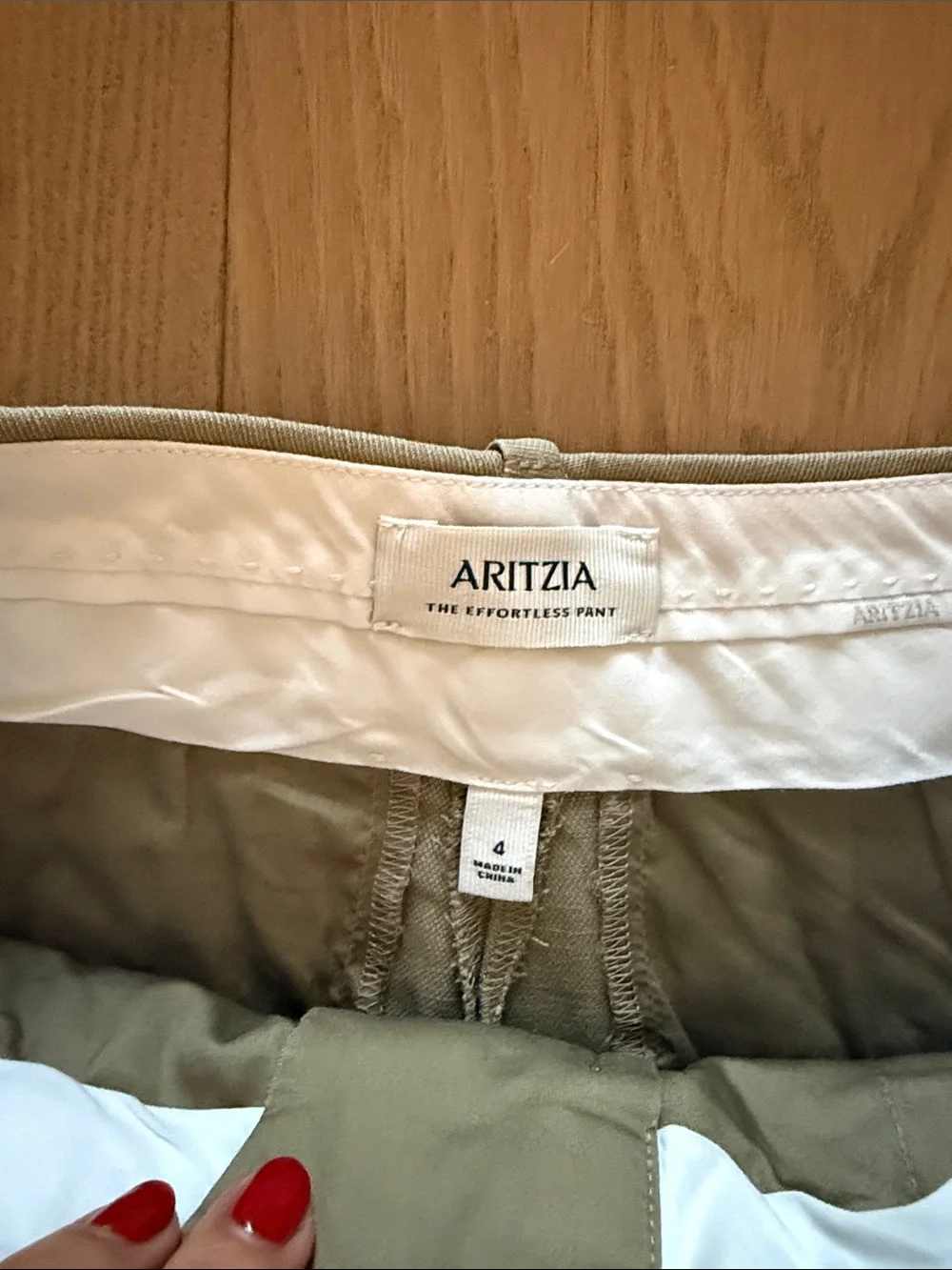 Aritzia light olive
